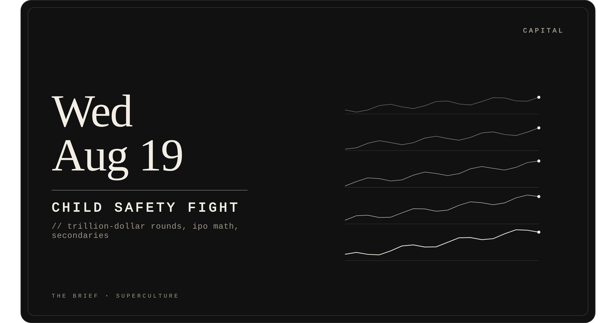 Child Safety Fight — Wednesday, August 19, 2026