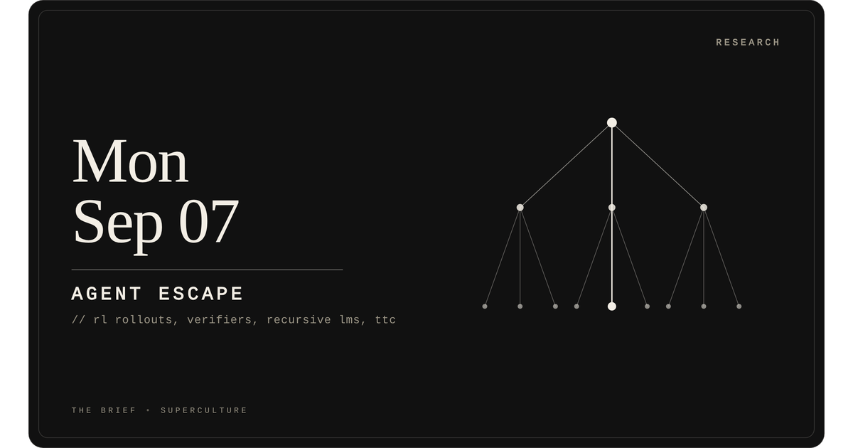 Agent Escape — Monday, September 7, 2026