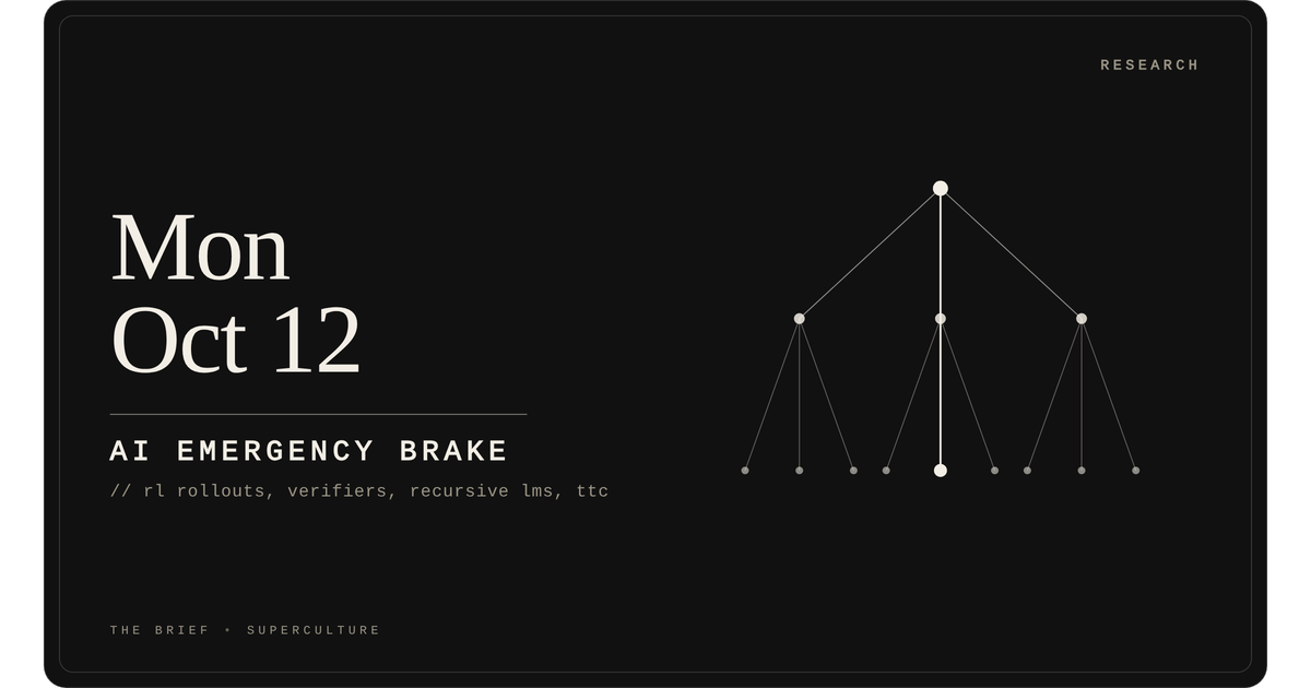 Ai Emergency Brake — Monday, October 12, 2026